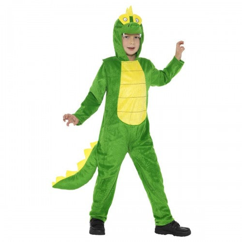 Front - Smiffys Childrens/Kids Deluxe Crocodile Costume
