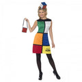 Front - Smiffys Womens/Ladies Rubik´s Cube Costume