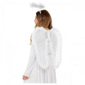 Front - Smiffys Womens/Ladies Marabou Angel Costume Prop Set