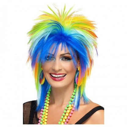 Front - Smiffys Womens/Ladies 1980s Punk Wig