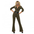 Front - Top Gun Womens/Ladies Aviator Costume