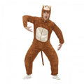 Front - Smiffys Unisex Adult Monkey Bodysuit