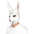 Front - Smiffys Unisex Adult Rabbit Mask