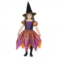 Front - Smiffys Girls Witch Moon & Stars Costume Set