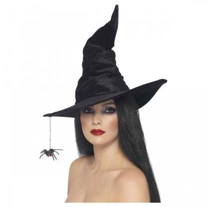 Front - Smiffys Womens/Ladies Witches Hat Costume Accessory