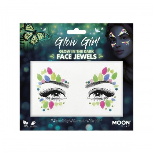 Front - Moon Glow Glow In The Dark Face Jewels