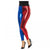 Front - Smiffys Womens/Ladies Jester Metallic Leggings