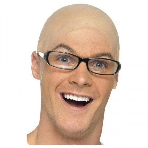 Front - Smiffys Costume Bald Cap
