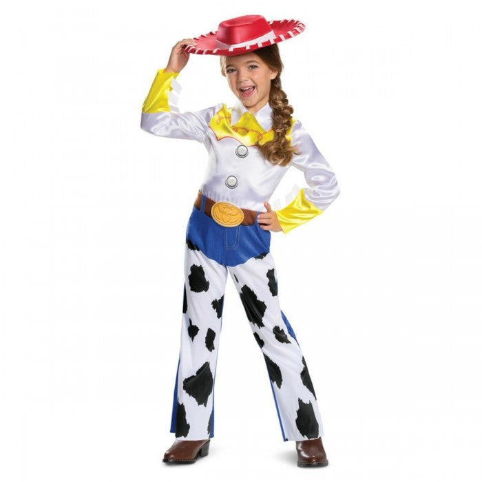 Front - Toy Story 4 Girls Jessie Costume Set