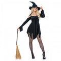 Front - Smiffys Womens/Ladies Plain Witch Costume Set