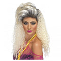 Front - Smiffys Womens/Ladies 80s Bottle Wig