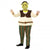 Front - Shrek Childrens/Kids Deluxe Costume Set