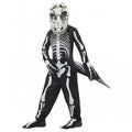 Front - Smiffys Childrens/Kids T-Rex Skeleton Costume Set