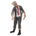 Front - Smiffys Mens High School Horror Zombie School Boy Costume