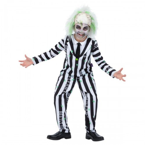 Front - Beetlejuice Boys Character Costume Set