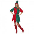 Front - Smiffys Unisex Adult Elf Christmas Costume