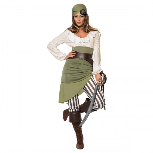 Front - Smiffys Womens/Ladies Shipmate Sweetie Costume Set