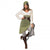 Front - Smiffys Womens/Ladies Shipmate Sweetie Costume Set