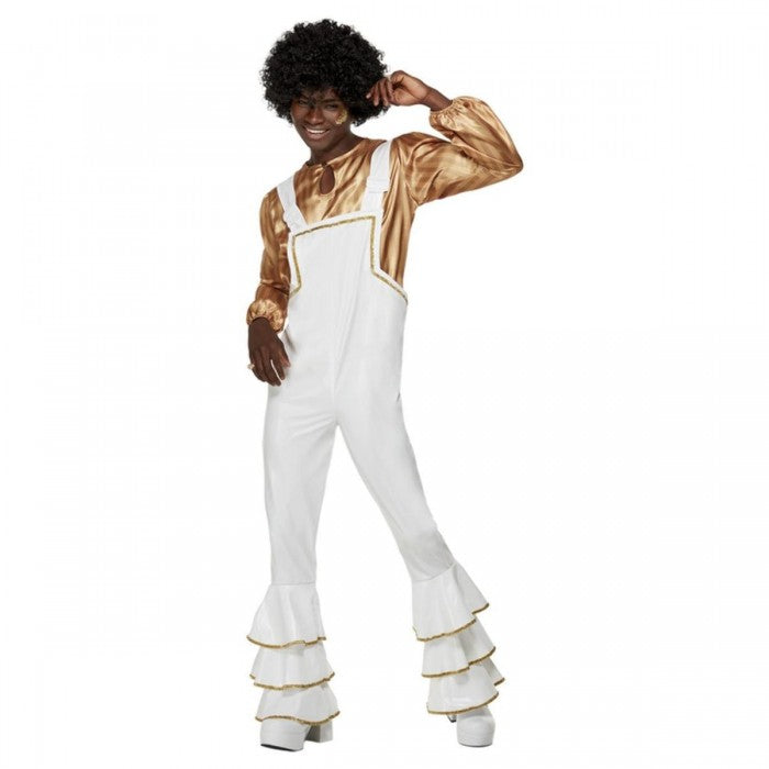 Front - Smiffys Mens 70s Glam Costume Set