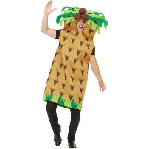 Front - Smiffys Unisex Adult Palm Tree Costume