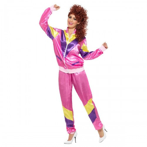 Front - Smiffys Womens/Ladies 80s Height Of Fashion Costume Suit