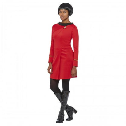 Front - Star Trek Womens/Ladies Original Series Operations Uniform Costume Dress
