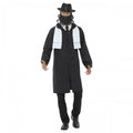 Front - Smiffys Mens Rabbi Costume Set