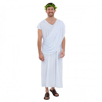 Front - Smiffys Unisex Adult Toga Costume Robe