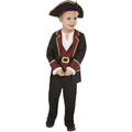 Front - Smiffys Childrens/Kids Deluxe Swashbuckler Pirate Costume Set