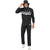 Front - Smiffys Mens 90s Contrast Striped Costume Tracksuit