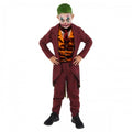Front - Smiffys Boys Gothic Venetian Harlequin Costume Set