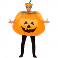 Front - Smiffys Unisex Adult Pumpkin Inflatable Costume Set