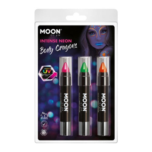 Front - Moon Glow Intense Neon UV Body Crayons