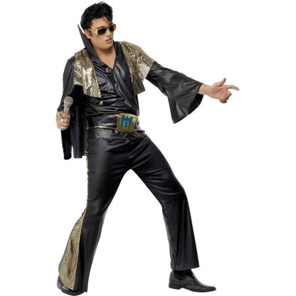 Front - Elvis Mens Elvis Costume Set