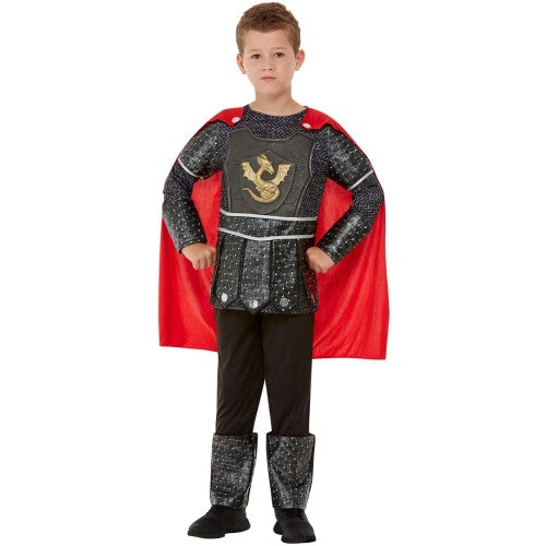 Front - Smiffys Boys Deluxe Knight Costume
