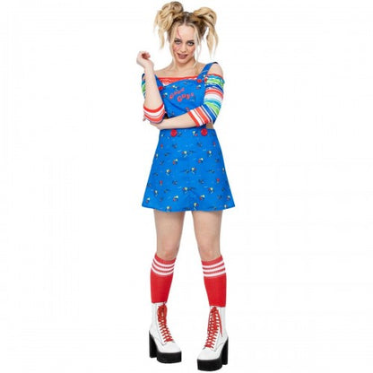 Front - Chucky Womens/Ladies Costume Dress