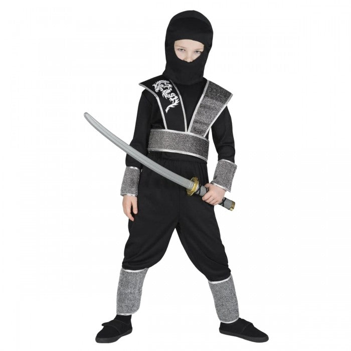 Front - Smiffys Boys Ninja Costume Accessory