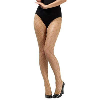 Front - Smiffys Womens/Ladies Diamond Net Tights