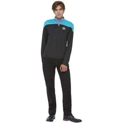Front - Star Trek Voyager Mens Science Uniform Costume