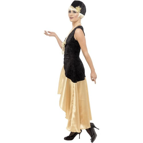 Front - Smiffys Womens/Ladies 20s Gatsby Girl Costume