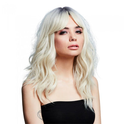 Front - Smiffys Unisex Adult Fever Ashley Two Tone Wig