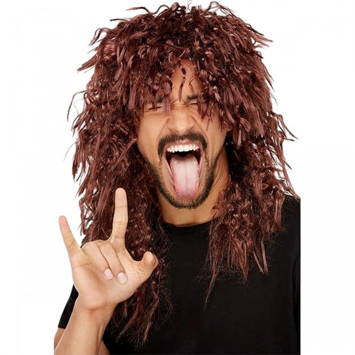 Front - Smiffys Mens Hard Rocker Wig