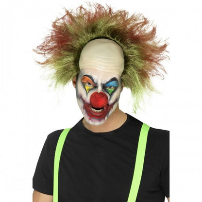 Front - Smiffys Unisex Adult Sinister Clown Wig