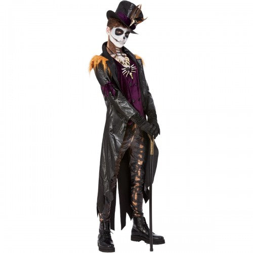 Front - Smiffys Mens Deluxe Voodoo Witch Doctor Costume Set