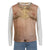 Front - Smiffys Unisex Adult 70s Realistic Hairy Chest Costume Top
