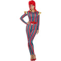 Front - Smiffys Womens/Ladies Miss Space Superstar Costume Set