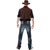 Front - Smiffys Mens Cowboy Costume Set