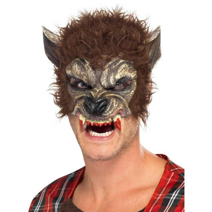 Front - Smiffys Werewolf 1/2 Mask