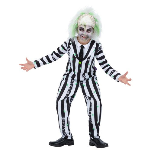 Front - Beetlejuice Childrens/Kids Costume