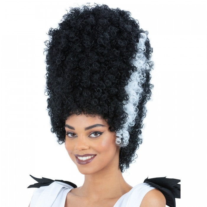 Front - Smiffys Monster Bride Beehive Wig